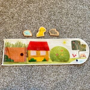 Foldable Fabric Travel Pet Playset